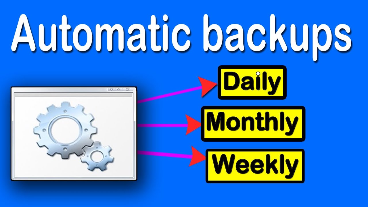 How To Backup Windows Computer Automatically Using Batch File