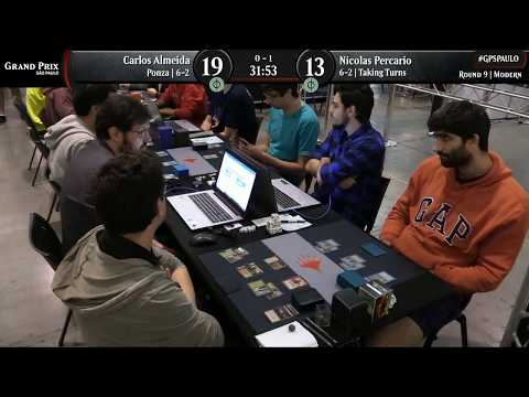 Magic the Gathering GP Sao Paulo 2018 Round 9 Modern