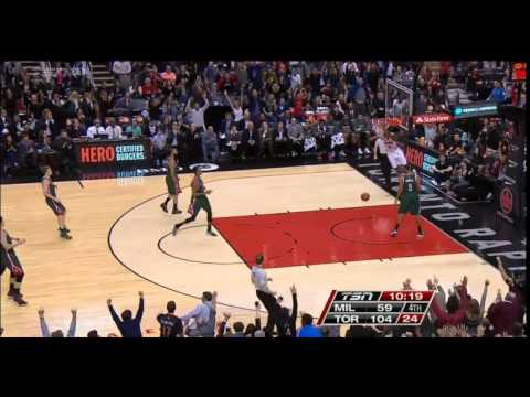 Bruno Caboclo's First NBA Basket - Nov. 21, 2014