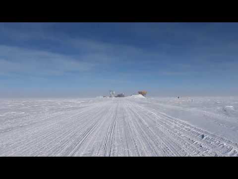 Going for a walk at the South Pole