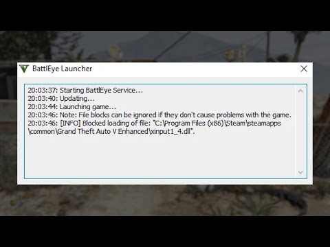 How to Fix xinput1_4.dll Blocked by BattlEye in GTA 5 Enhanced