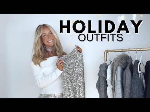 HOLIDAY PARTY OUTFIT IDEAS | What to wear to a holiday...