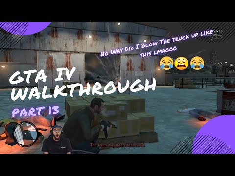 I CAN'T BELIEVE I DID THIS LOL - Grand Theft Auto IV Walkthrough Gameplay PART 13 (GTA 4)
