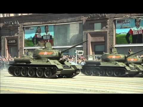 New Russian Tank Breaks Down: T-14 stops rolling during Victory Day preparations in Red Square