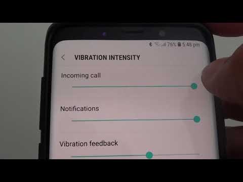 Samsung Galaxy S9 / S9+: How to Change Vibration Intensity