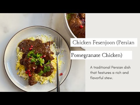 Fesenjoon Chicken | Cooking with Zahra