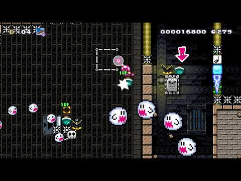 [SMM2] Shell Kaizo: Thwomp House by Laxus