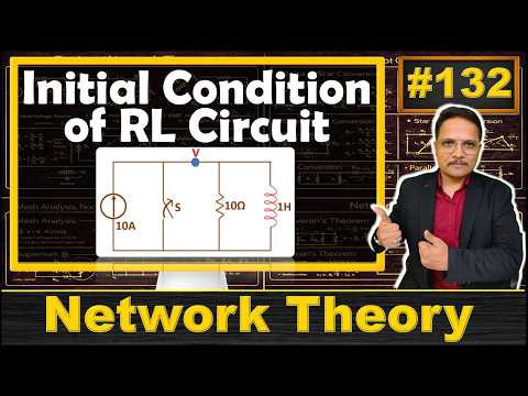Initial Condition Example for RL circuit in Network Theory Video ...