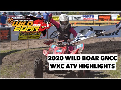2020 Wild Boar GNCC WXC ATV Highlights