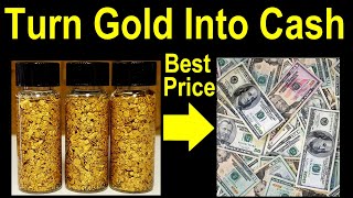 Sell your gold for Cash and get the best price - get a premium for special finds like crystal gold