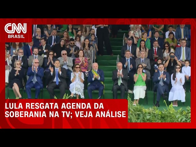 Análise: Lula resgata agenda da soberania nacional na TV | LIVE CNN