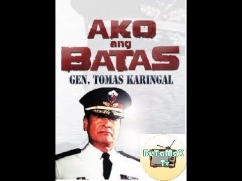 EDDIE GARCIA in "AKO ANG BATAS  GEN. TOMAS KARINGAL" - ACTION FULL MOVIE HD | BETAMAX TV