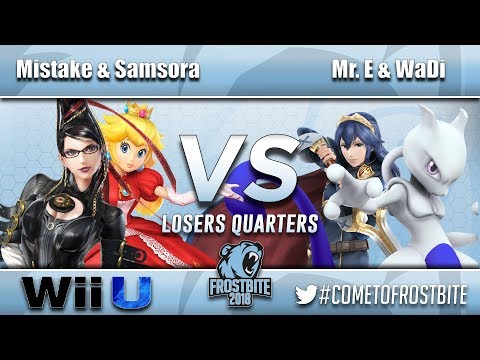 Mistake & Samsora vs. Mr.E & WaDi - Wii U Doubles Losers Quarters - Frostbite 2018