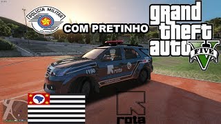 GTA V: COMO INSTALAR FARDA E VIATURA DA POLÍCIA MILITAR DE SÃO PAULO! ROTA!  