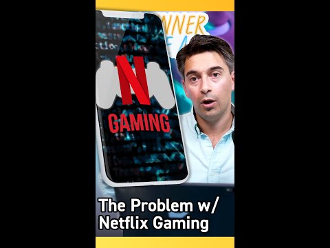 Netflix Needs Network Effects🌐, Not Gaming! 🎮 - WTA #Shorts