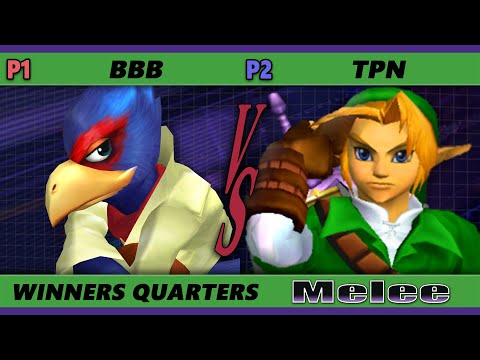 S@X 395 Online Winners Quarters - BBB (Falco) Vs. TPN (Link) Smash Melee - SSBM