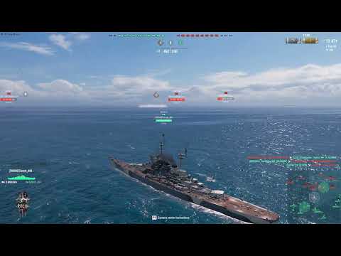 World of Warships INFAMOUS OCEAN MAP! NO WHERE TO HIDE