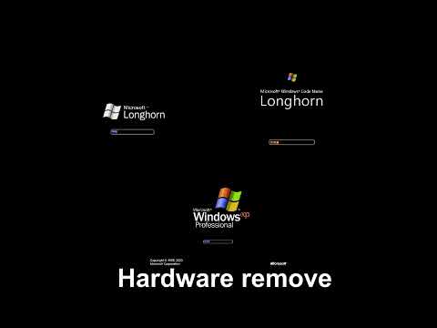 All Windows Longhorn pre-reset Sounds