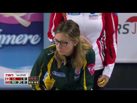 2017 Scotties Tournament of Hearts - Carey (CAN) vs. McCarville (NO) - Draw 15