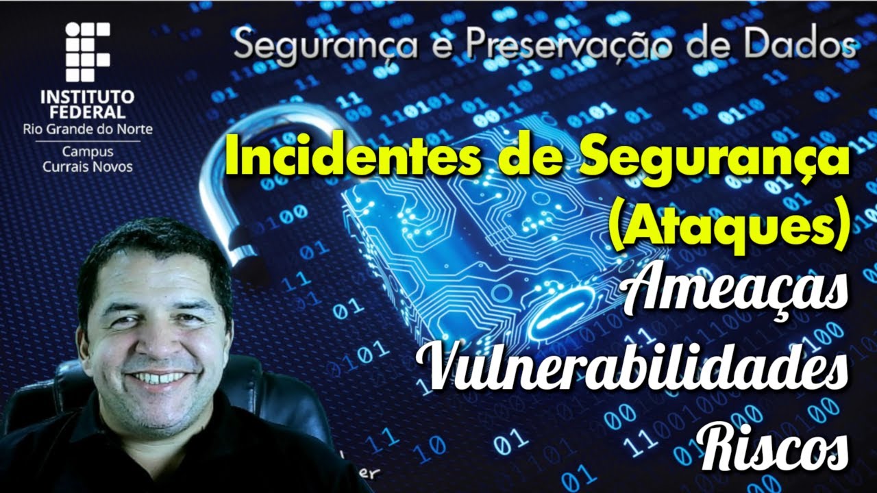 [Videoaula] Incidentes de Segurança: Ameaças x Vulnerabilidades x Riscos