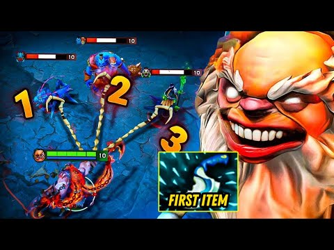 This Pudge got No Scare of Counter🔥First Item Dagger 25Kills vs 6K MMR Viper Mid Dota 2