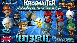 English Krosmaster Arena Gameplay 3D #3: Team Spektra.