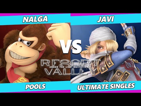 Resort Valley - Nalga (Donkey Kong, Incineroar) Vs. Javi (Sheik) SSBU Ultimate Tournament