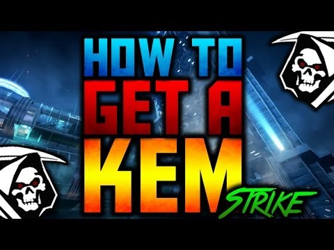 COD Ghosts: HOW TO GET A K.E.M STRIKE on FREE FALL - FAST MULTI GUN DROP ZONE KEM STRIKE