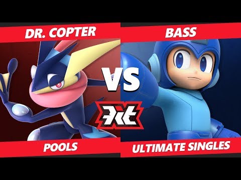 Smash Ultimate Tournament - Dr. Copter (Greninja) Vs. Bass (Mega Man) KiT SSBU Singles Pools WR2