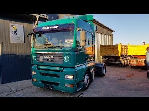 TRUCK MAN TGA 18.440 XLX 4X2 TRACTOR UNIT FIŠ TRUCKS & MACHINERY SLOVENIA