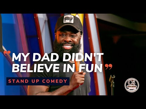 My Dad Didn't Believe In Fun - Comedian Kojo Anim - Chocolate Sundaes Standup Comedy