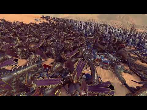 1141 Dragon Princesses vs 913 Cold One Dread Knights - Total War: Warhammer 2