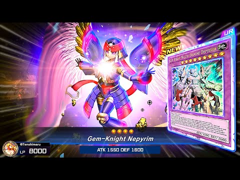 Konami Wants You To FTK On Every Game With These NEW Gem-Knight Cards | Gem-Knight Nepyrim