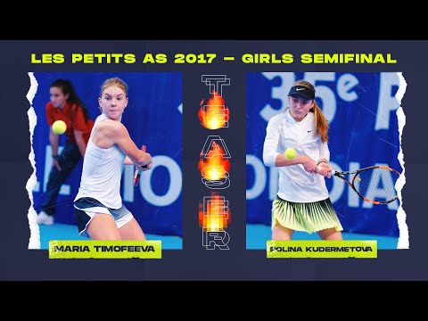 TEASER | 2017 Girls Semifinal | Maria Timofeeva vs. Polina Kudermetova 🔥