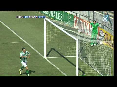 Gol Jorge Molina 1-0 Betis-Huesca(3-1) J40 2010/11