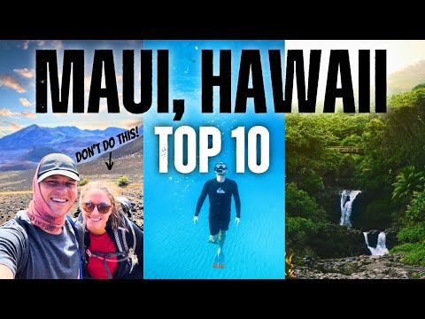 Top 10 Tours & Adventures To Do In Maui, Hawaii - 4K Travel Guide
