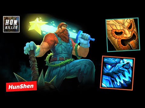 HoN Berzerker INSANITARIUS with FROSTWOLF'S SKULL