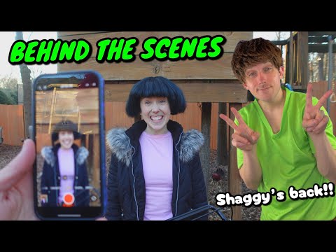 Creepy Dora behind the scenes - SHAGGY'S BACK??