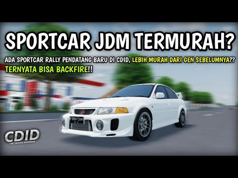 Mencoba Sportcar Pendatang Baru Di CDID UPDATE Seenak Apa Ya?? Bisa BACKFIRE!! | CDID V1.2.5 Roblox