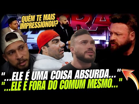 RAMON, ZANCA, BRANDÃO ATLETAS Q MAIS IMPRESSIONOU PACHO VEJA!!