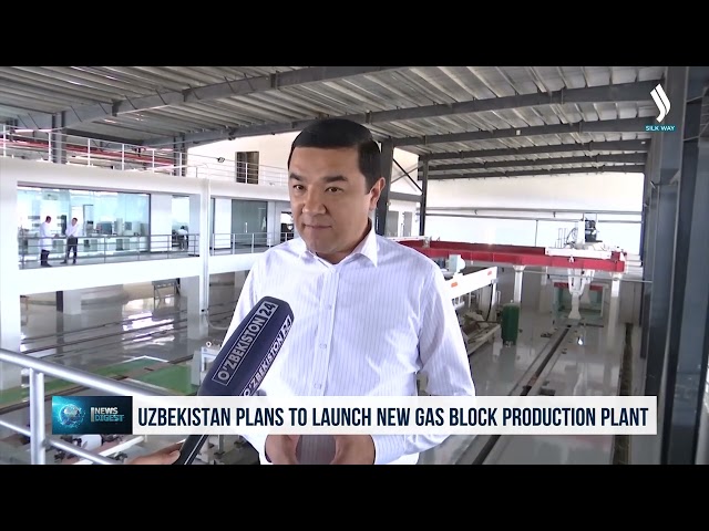 Özbekistan'da gaz beton blokların üreten yeni tesis faaliyete başlayacak