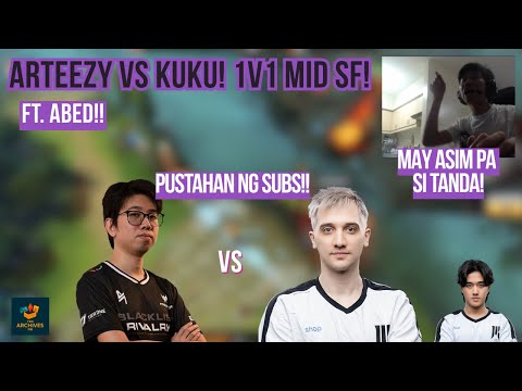 ARTEEZY VS BOSSKU ft. ABED!! 1V1 MID SF!