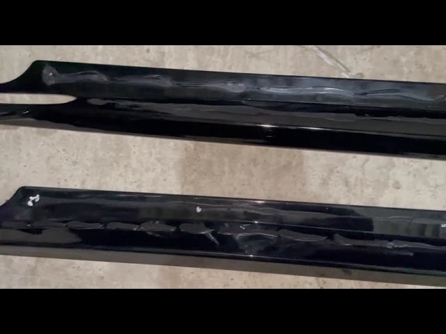 BMW X7 G07 2019– Sideskørter Paradigm Black Knight V3 Video 2
