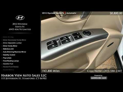 Used 2012 Hyundai Santa Fe | Harbor View Auto Sales LLC, Stamford, CT