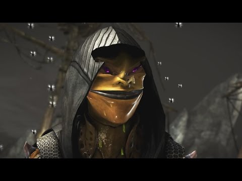 Mortal Kombat X - Reptile/D'Vorah Mesh Swap Intro, X Ray, Victory Pose, Fatalities and Brutality Video
