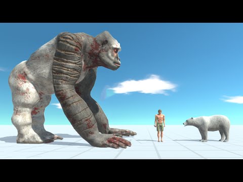 GORO & POLAR BEAR vs EVERY UNIT - Animal Revolt Battle Simulator