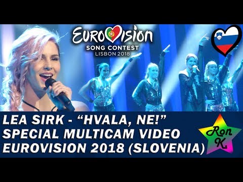 Lea Sirk - "Hvala, ne!" - Special Multicam video - Eurovision 2018 (Slovenia)