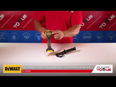 DeWALT DCD996N 18V Cordless XR Brushless Hammer Combi Drill | UK Planet Tools