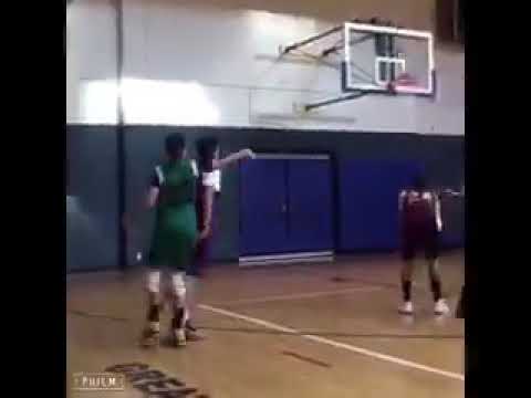 WHITTIER HAWKS (Vincent hitting shots )