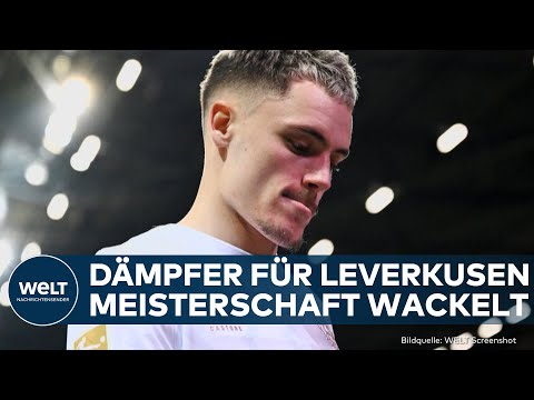 BUNDESLIGA: Leverkusen patzt gegen St. Pauli! Chancen auf Meisterschaft sinken